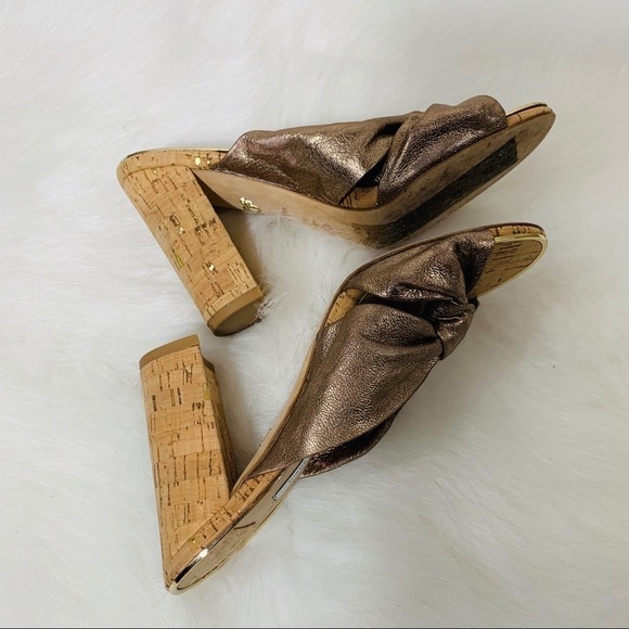 Diane Von Furstenberg Rose Metallic Cork M… - Picture 4 of 8